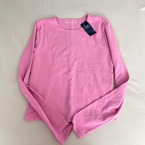 Abercrombie & Fitch Pink Long Sleeve